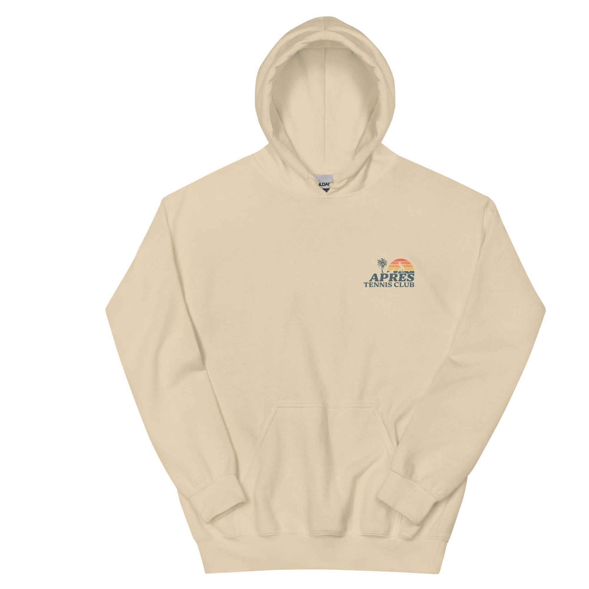 APRÈS TENNIS CLUB SUNSET HOODIE