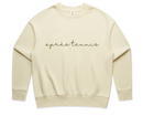 APRÈS TENNIS SCRIPT CREWNECK - Limited Edition