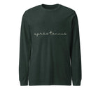 APRÈS TENNIS SCRIPT LONG SLEEVE TEE