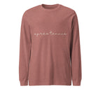 APRÈS TENNIS SCRIPT LONG SLEEVE TEE