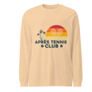 APRÈS TENNIS CLUB PALMS & SUN LONG SLEEVE TEE - Blue Font