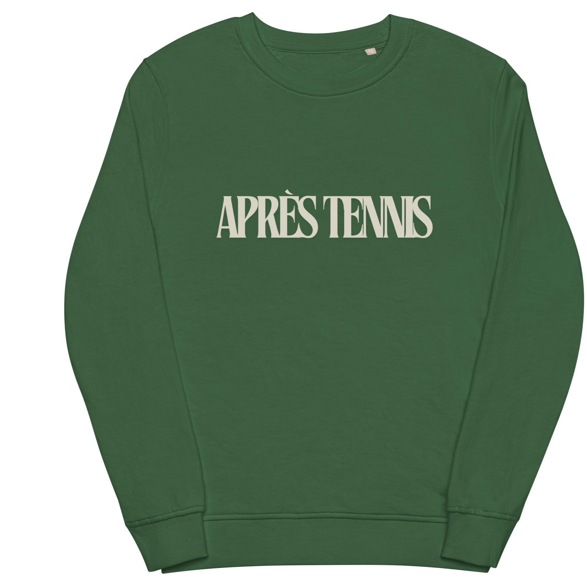 APRÈS TENNIS CLASSIC ORGANIC SWEATSHIRT