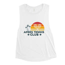 APRÈS TENNIS CLUB PALMS & SUN TANK - Blue Font