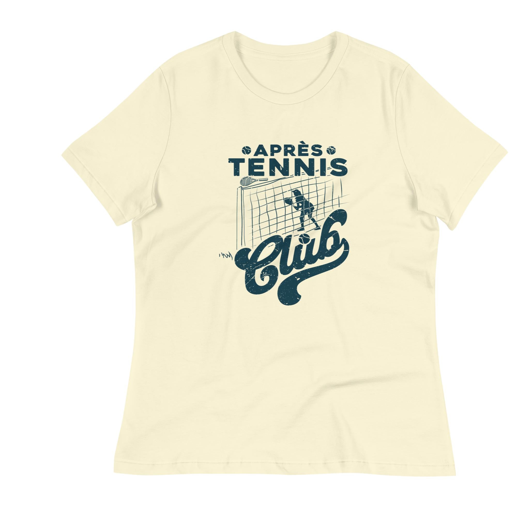 APRÈS TENNIS CLUB AT THE NET T-SHIRT