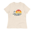 APRÈS TENNIS CLUB PALMS & SUN TEE - Blue Font